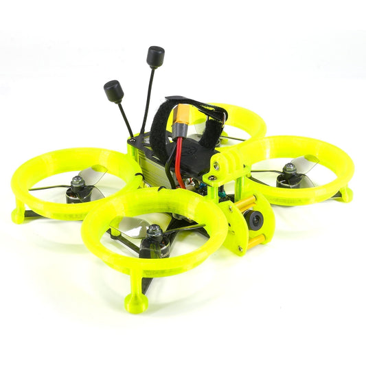 Bernard'S Cali Slam (Yellow) - Led Cinewhoop Build With Yellow Slim Ducts
