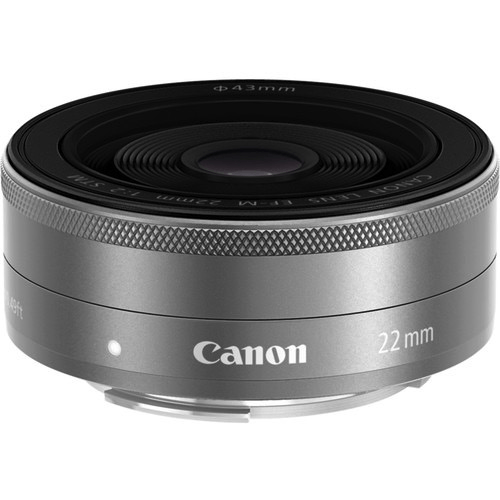 Canon Ef-M 22Mm F/2 Stm Lens (Silver)