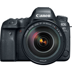 Canon Eos 6D Mark Ii Dslr Camera With 24-105Mm F/4 Is Ii Usm Lens