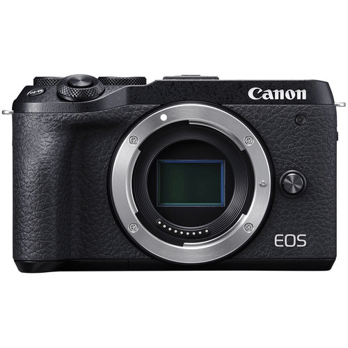 Canon Eos M6 Mark Ii Mirrorless Digital Camera (Black, Body Only)