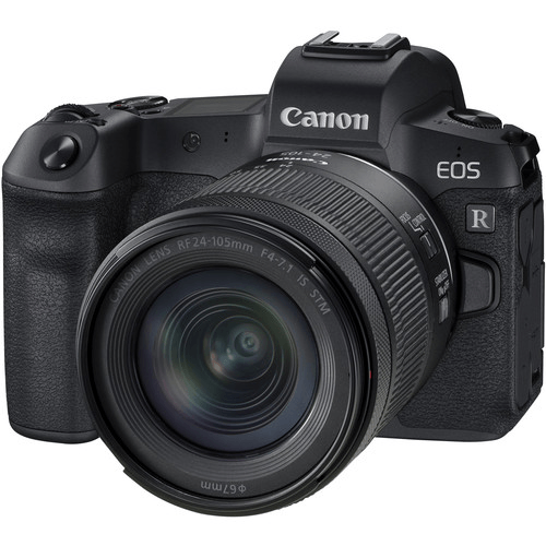 Canon Eos R Mirrorless Digital Camera With 24-105Mm F/4-7.1 Stm Lens