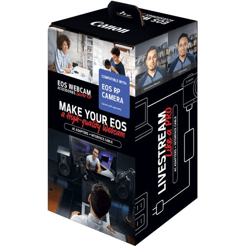 Canon Eos Webcam Accessories Starter Kit For Eos Rp Mirrorless Digital Camera