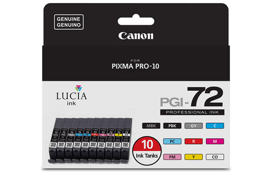 Canon Pgi-72 Ink - 10 Color Value Pack