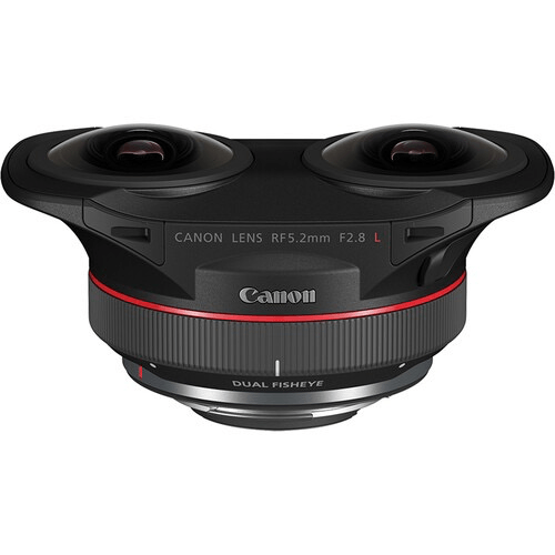 Canon Rf 5.2Mm F/2.8L Dual Fisheye 3D Vr Lens