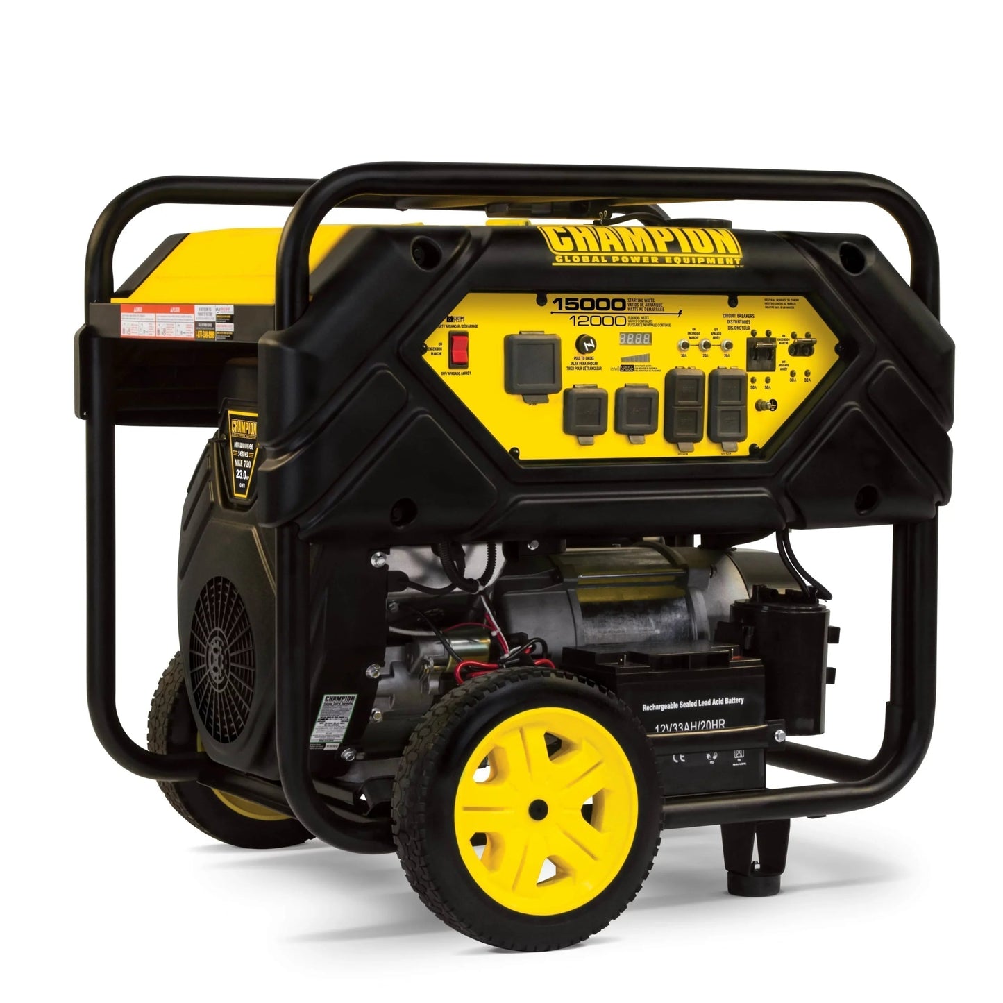 Champion Power Equipment 15,000/12,000 Watts Portable Generator with Lift Hook