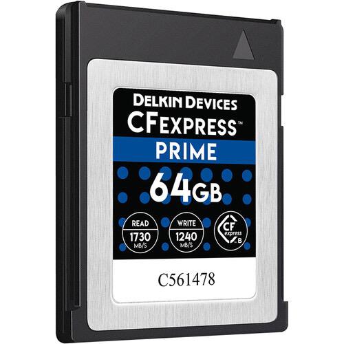Delkin Cfexpress 64Gb W/Readr
