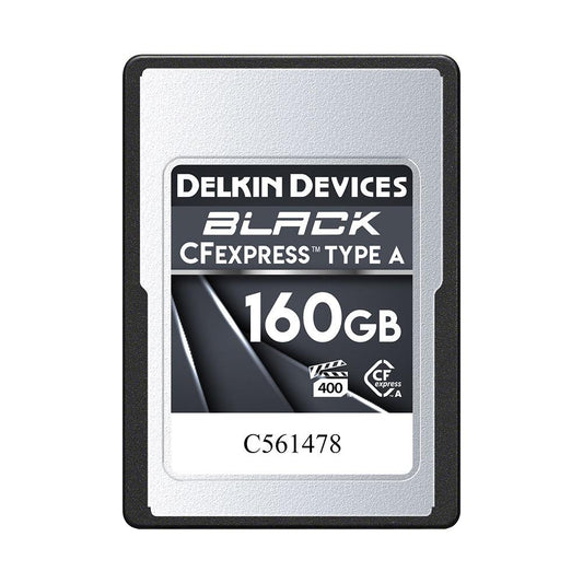 Delkin Cfexpress Type A Black 160Gb Memory Card  Vpg400