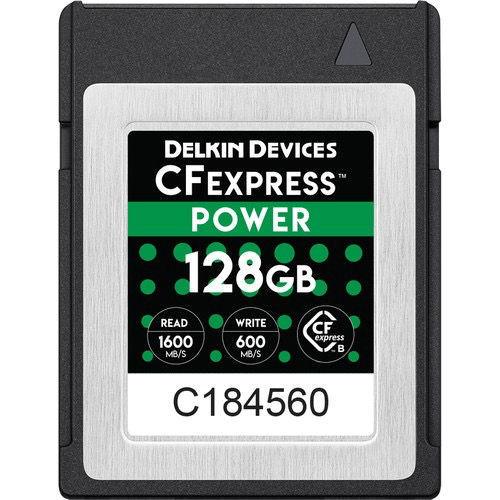 Delkin Devices 128Gb Cfexpress Power Memory Card