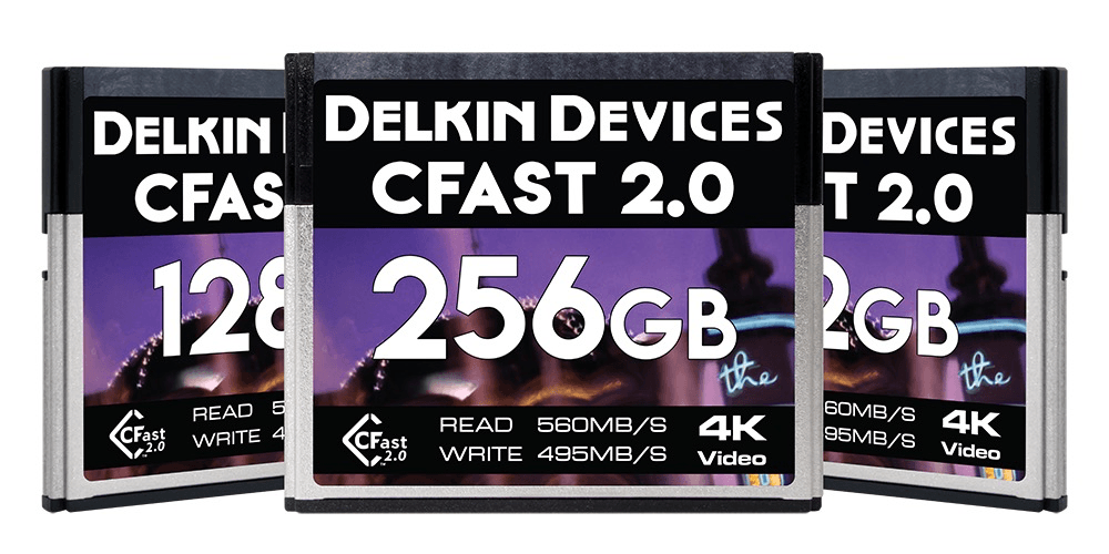 Delkin Devices 256Gb Cinema Cfast 2.0 Memory Card