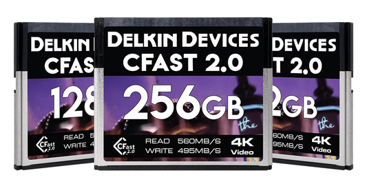 Delkin Devices 256Gb Cinema Cfast 2.0 Memory Card