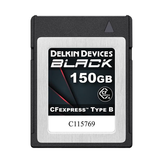 Delkin Devices Black 150 Gb Cfexpress Type B Memory Card