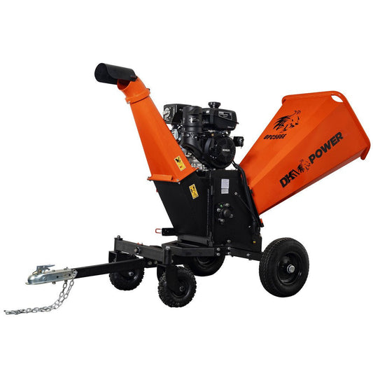 Detail K2 Opc566E 6 in – 14HP Kinetic Wood Chipper with Electric Start and Auto Blade Feed