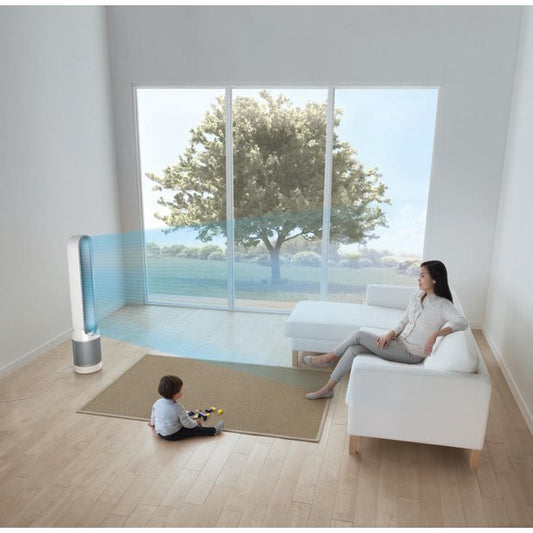 Dyson Tp01 Pure Cool Purifier Tower Fan | White/Silver | New
