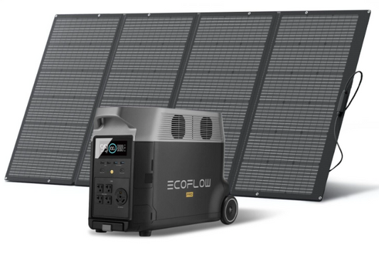 EcoFlow DELTA Pro 3600Wh+400W Solar Panel Solar Generator