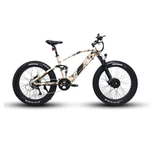 Eunorau|Defender-S All Wheel Drive Dual Battery Dual Suspension Fat Tire Electric Bike