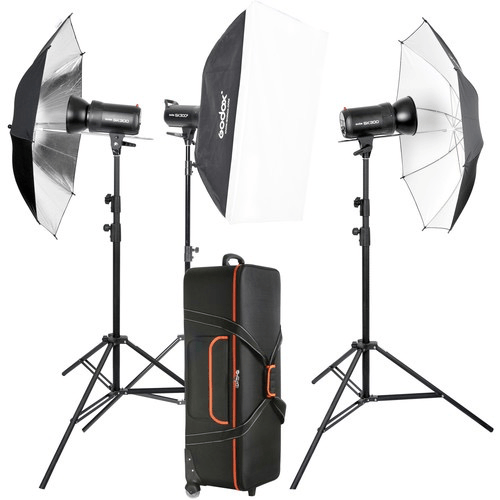 Godox Sk300Ii 3-Light Studio Flash Kit