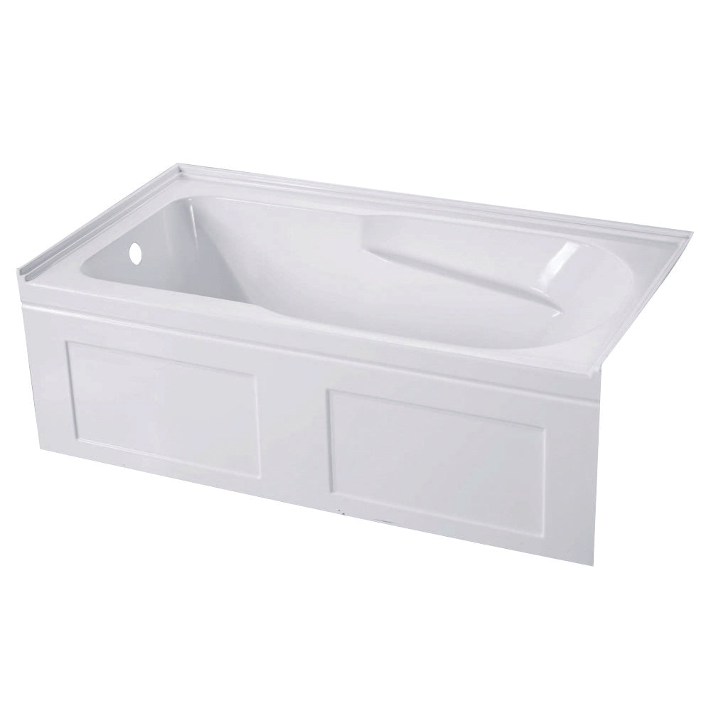 Aqua Eden Vtap603220Cl Alcove Bathtub 60 In. L X 32 In. W X 20-1/2 In. H