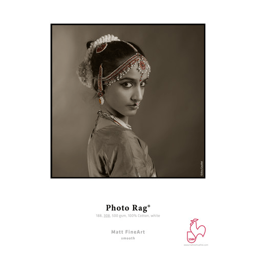 Hahnemuhle Photo Rag Paper (17 X 22", 25 Sheets)