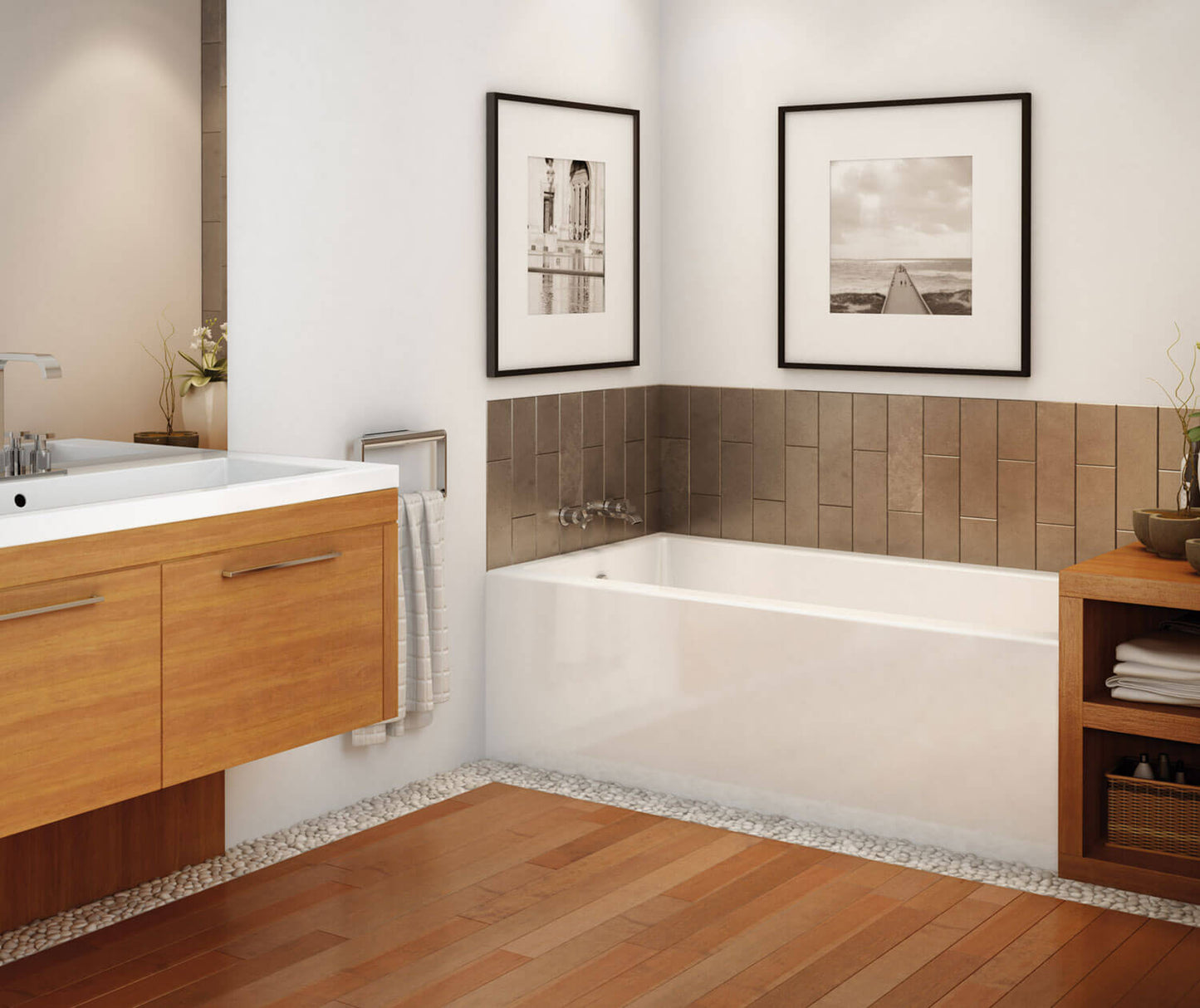 Maax 105705 Rubix 60In X 32In Soaking Bathtub