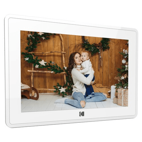 Kodak 10" Digital Picture Frame With Wi-Fi And Multi-Touch Display (Matte White)