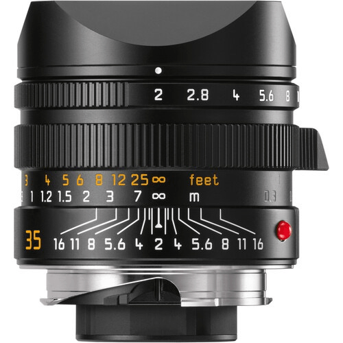 Leica Apo-Summicron-M 35Mm F/2 Asph. Lens (Black)