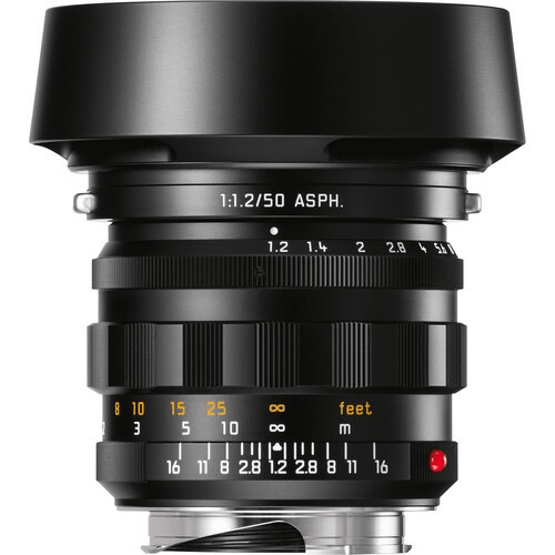 Leica Noctilux-M 50Mm F/1.2 Asph Lens (Black)