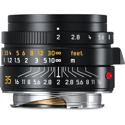 Leica Summicron-M 35Mm F/2 Asph Lens (Black)