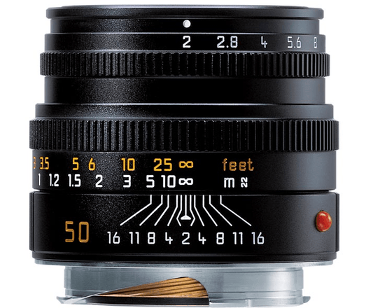 Leica Summicron-M Normal 50Mm F/2 Manual Focus Lens (Black)