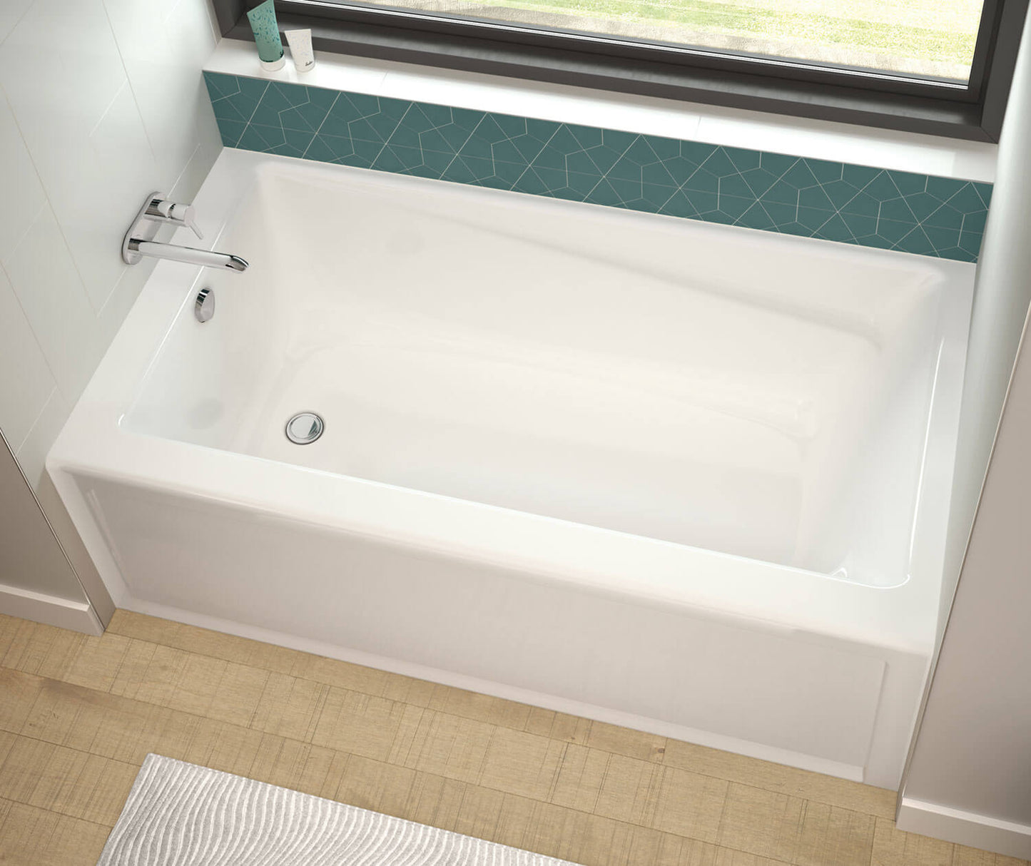 Maax 105520-000-001 Exhibit 60In X 32In Ifs Soaking Bathtub