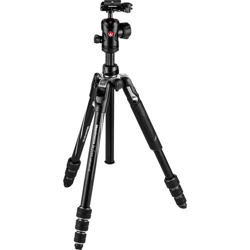 Manfrotto Befree Advanced Travel Aluminum Tripod With Ball Head (Twist Locks, Black)