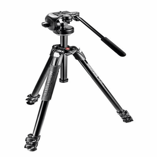 Manfrotto Mk290Xta3-2Wus | 290 Xtra Kit, Alu 3 Sec. Tripod With Fluid Head