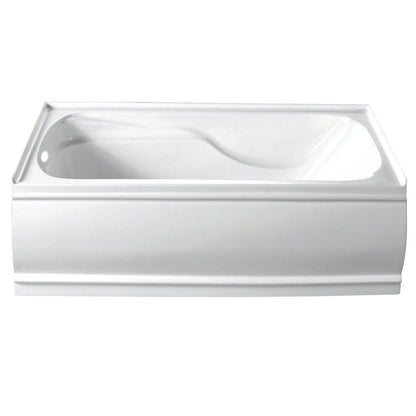 Aqua Eden  Vtde603221X-P 60X32X21 Acrylic Alcove Bathtub