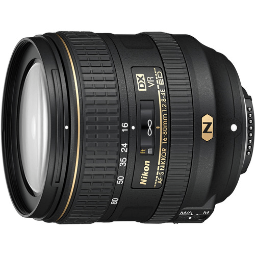 Nikon Af-S Dx Nikkor 16-80Mm F/2.8-4E Ed Vr Lens
