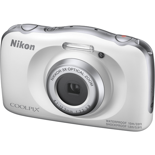 Nikon Coolpix W150 Digital Camera (White)