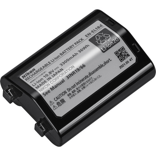 Nikon En-El18D Rechargeable Lithium-Ion Battery (10.8V, 3300Mah)