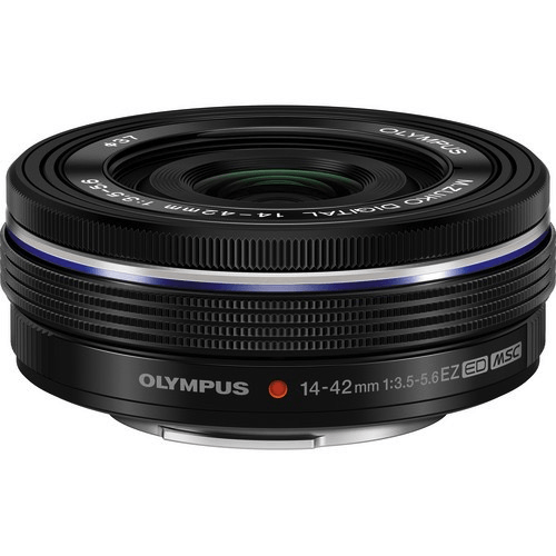 Olympus M.Zuiko Digital Ed 14-42Mm F/3.5-5.6 Ez Iii Lens (Black)