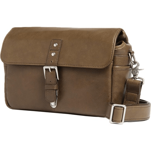 Ona Bowery Camera Bag (Pebbled Leather, Olive)