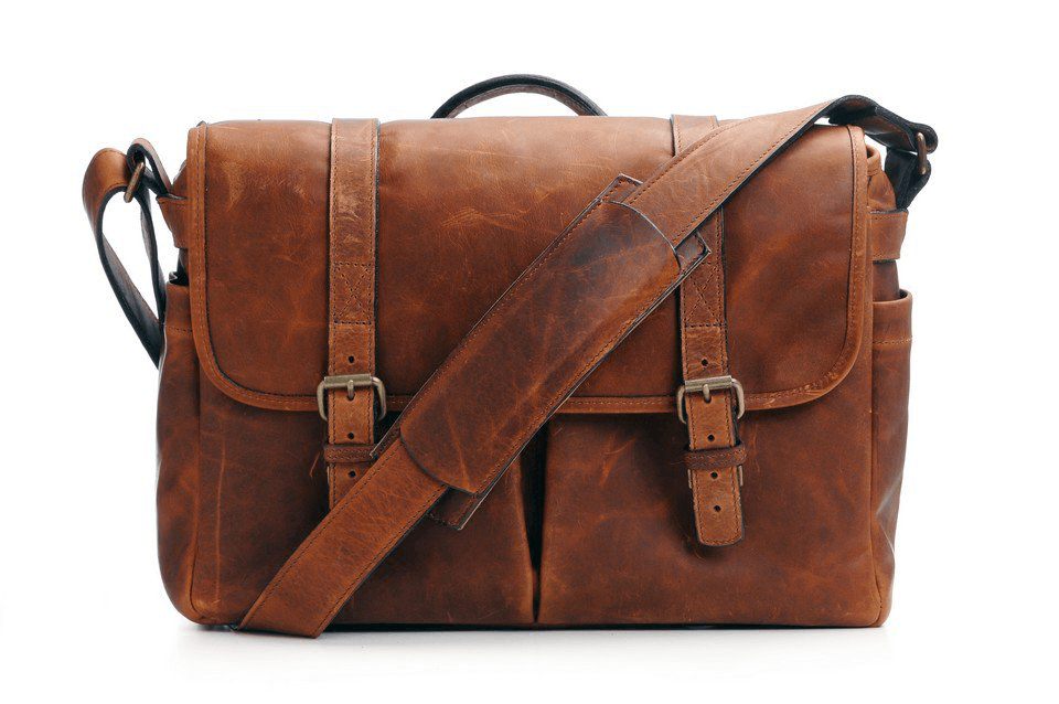 Ona The Leather Brixton Messenger Bag (Antique Cognac)