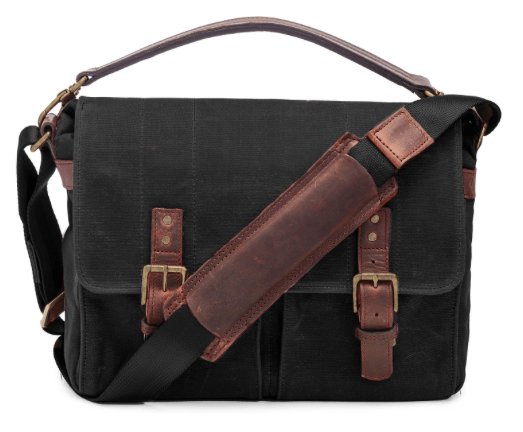 Ona The Prince Street Messenger Bag (Black)