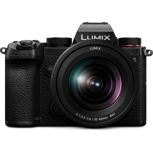 Panasonic Lumix Dc-S5 Mirrorless Digital Camera With S 20-60Mm F/3.5-5.6 Lens
