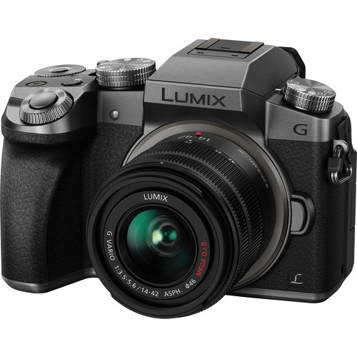Panasonic Lumix Dmc-G7 Mirrorless Micro Four Thirds Digital Camera With 14-42Mm Lens (Silver)