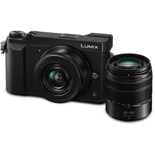 Panasonic Lumix Dmc-Gx85 Mirrorless Micro Four Thirds Digital Camera With 12-32Mm And 45-150Mm Lenses (Black)