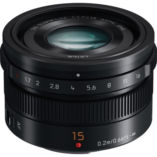 Panasonic Lumix G Leica Dg Summilux 15Mm F/1.7 Asph Lens