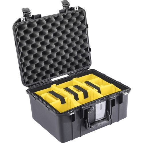 Pelican 1507Wd Air Case With Dividers (Black)
