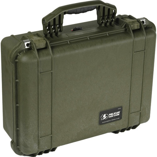 Pelican 1520 Case With Foam (Olive Drab)