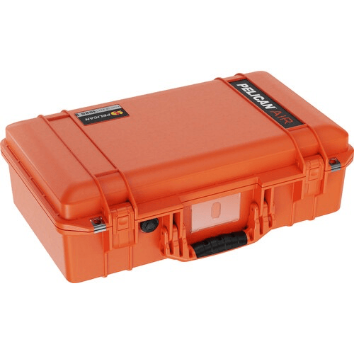 Pelican 1525Airwf Hard Carry Case With Foam Insert And Liner (Orange)