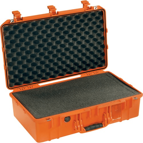 Pelican 1555Air Carry-On Case With Pick-N-Pluck Foam (Orange)