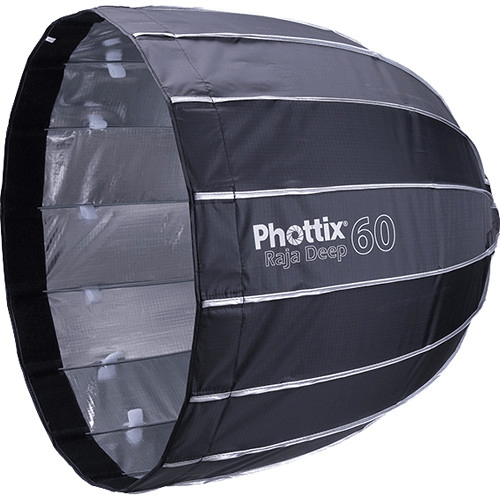 Phottix Raja Deep Quick-Folding Softbox 24" (60Cm) With Bowens Style S-Mount