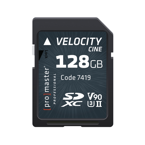 Promaster Sdxc 128Gb Velocity Cine