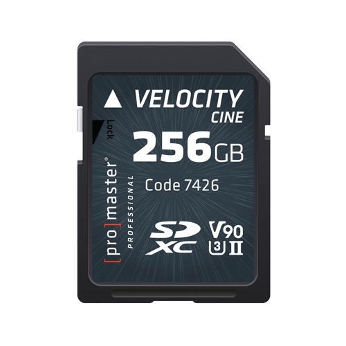 Promaster Sdxc 256Gb Velocity Cine